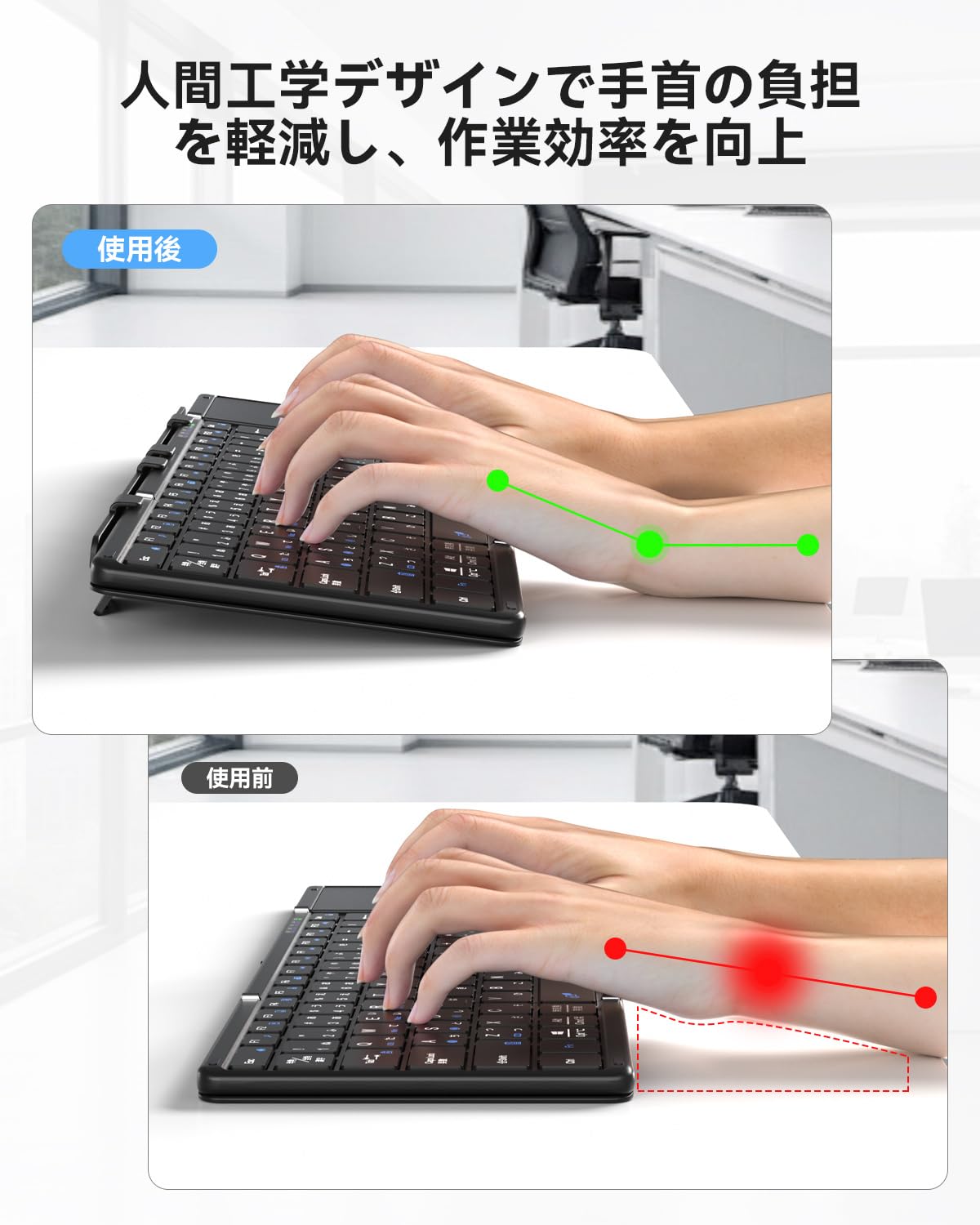 Omikamo 折り畳み ワイヤレス キーボード スタンド付き JIS日本語配列 Amazon | Omikamo 折り畳み ワイヤレス キーボード スタンド付き JIS